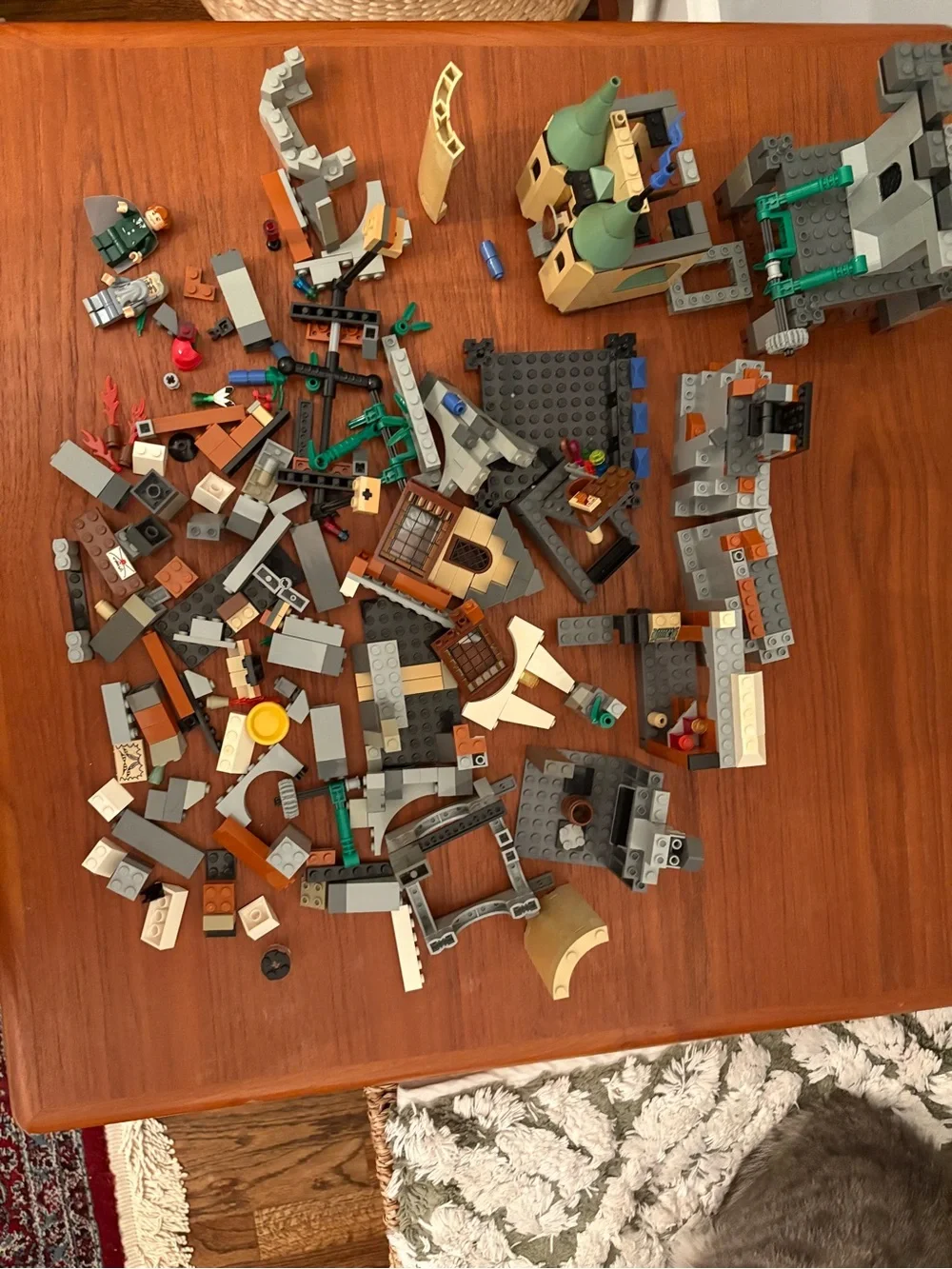 Lego pieces turrets two
